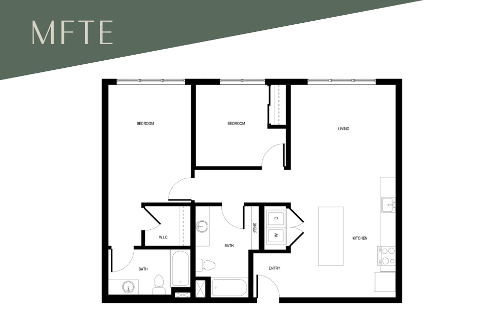 2x2 E2 - MFTE 80% - Affordable